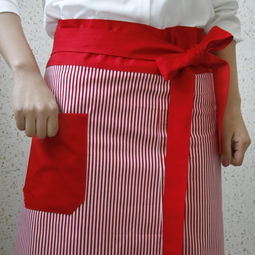 cafe apron red st